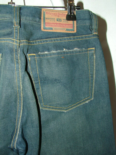 New Diesel Industry Zerox Jeans Straight Fit Jeans Size W 28 inch x L 32inch New Diesel Industry Zerox Jeans Straight Fit Jeans Size W 28 inch x L 32inch