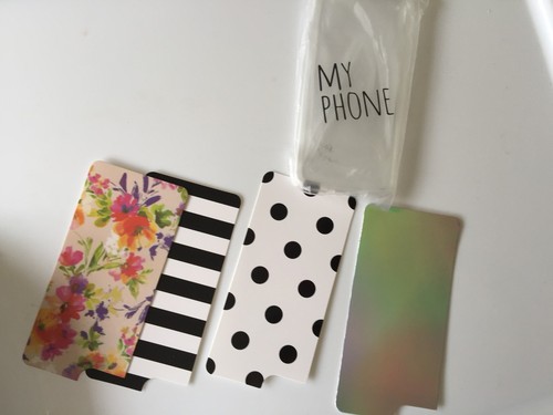 Iphone Apple 6/6 plus MY PHONE clear soft TPU 4 designs Case Protector Cover - Picture 3 of 5