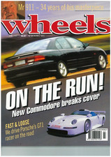 WHEELS car Magazine July 1997 Holden Commodore Audi A3 Daewoo Nubira