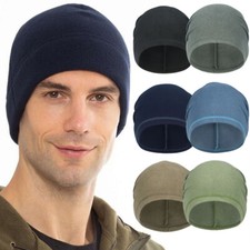 Tactical Winter Warm Fleece Watch Cap Military Beanie Skull Hat for Men Women
