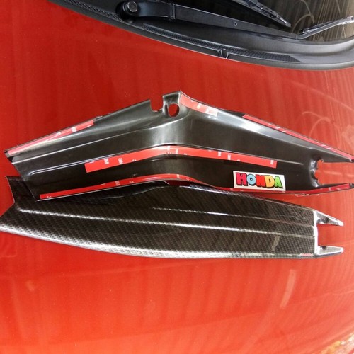 For Honda CBR650F CB650R Swingarm Cover 6D JMAX 2014-2024 Swing arm Carbon Film - Picture 2 of 10