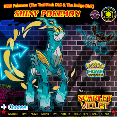  Custom Shiny Pokémon 6IV   Scarlet Violet   + Bundle Deals   Fast Trade  