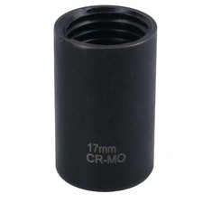 17mm 1/2in Drive Locking Wheel Nut Twist Socket Remover Non Slip Broke Studs