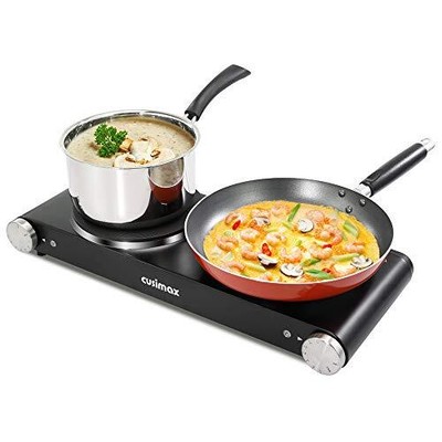 ปฟdouble Hot Plates 1800w Double Burner Portable Electric Hot Plate For  Cooking | eBay