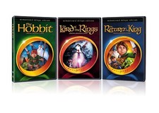 The Lord of the Rings, Hobbit and Return of the King: Animated DVD - Brand New