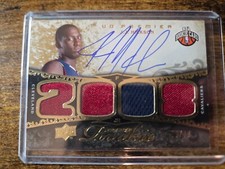 2008-09 UD Premier JJ Hickson Premier Rookie RC Gold Auto 72/75 #119 Cavaliers