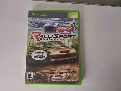 NEW Rallisport Challenge Microsoft Xbox UNOPENED SECURITY STICKER