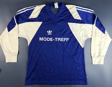 VINTAGE ADIDAS 1980'S FOOTBALL LONG SLEEVE SOCCER SHIRT #2 JERSEY SIZE L ADULT