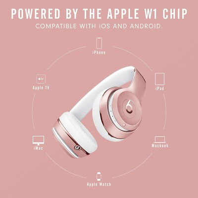 Beats Solo3 Wireless On-Ear Bluetooth Headphones Apple W1