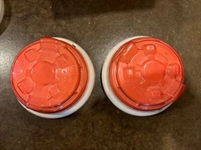 Lot of 2 Used Simplex 4098-9714 Smoke Detector Head with 4098-9792 Base