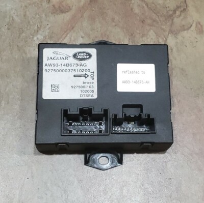 2010-11 Jaguar XJ Rear Electronic Trunk Control Module AW9314B673AG A24 ...