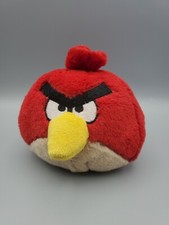 Angry Birds Plush Red Bird Toy Stuffed Animal 5" Tall - Commonwealth