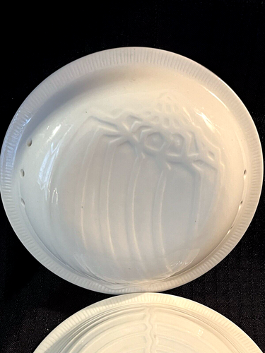 Franciscan Sea Sculptures White Individual Casserole LIDS ONLY Conch & Fanshell - Picture 3 of 7