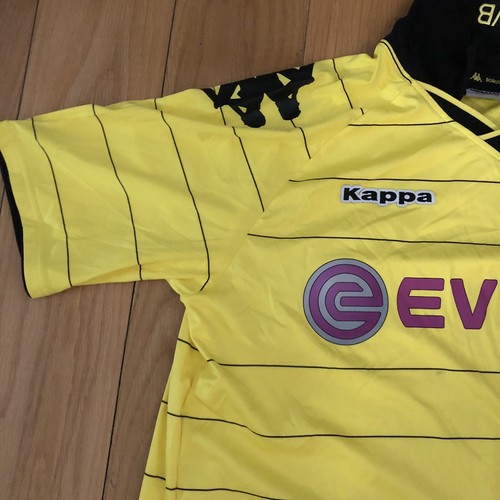 Camiseta deportiva Borussia Dortmund Original Kappa 2010/11 EVONIK talla grande GC - Imagen 2 de 16