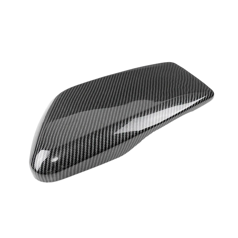 Nueva cubierta de reposabrazos de consola central de fibra de carbono ABS para BMW X1 F48 2016-2021 Foto 2 de 4