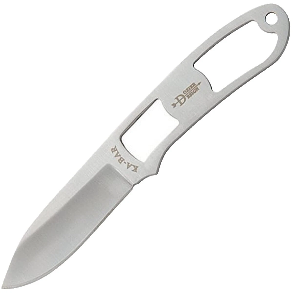 Mango de acero inoxidable KA-BAR modernos de colección Cuchillos de Hoja Fija producidos en fábricas