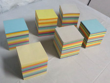 Memo Note Paper Refills Lot of 6 Partially Us...