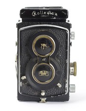 TLR Rolleiflex Type 3 Standard with Lens Tessar 3.5/7.5cm No.1314220    