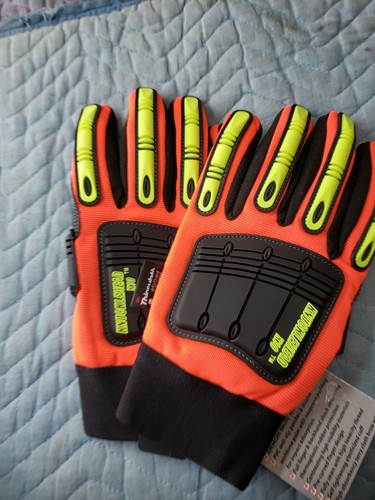 Thinsulate Waterproof Knucklehead K10 Majestic Armor Skin Gloves SIZE: XL (CT) - Picture 5 of 12