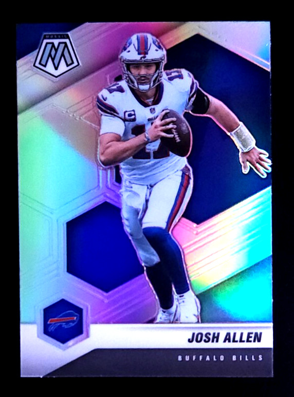 JOSH ALLEN 2021 Panini Mosaic SILVER PRIZM #26 BUFFALO BILLS