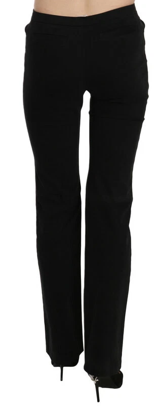 Pantalón JUST CAVALLI Negro Cintura Media Recto Formal IT40/US6/S PRECIO DE VENTA SUGERIDO POR EL FABRICANTE $230 Foto 4 de 4