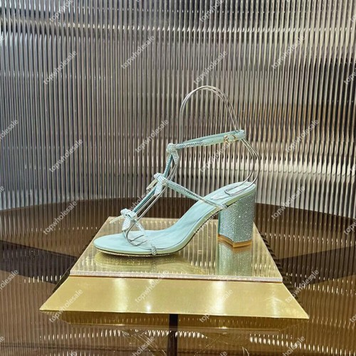 Scarpe sandali eleganti donna fiocco strass - Foto 14 di 22