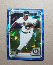 2020 Bowman Chrome Sapphire Robert Puason #BCP-145 Oakland Athletics