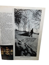 1983 Jack Daniels Whiskey Seasons Greetings Tree Original Print Ad Vintage 80s