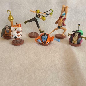 Japanese Antique One Piece Figure Chocolate Egg Very Cute Rare Set Of 6 Ver 5 Ebay