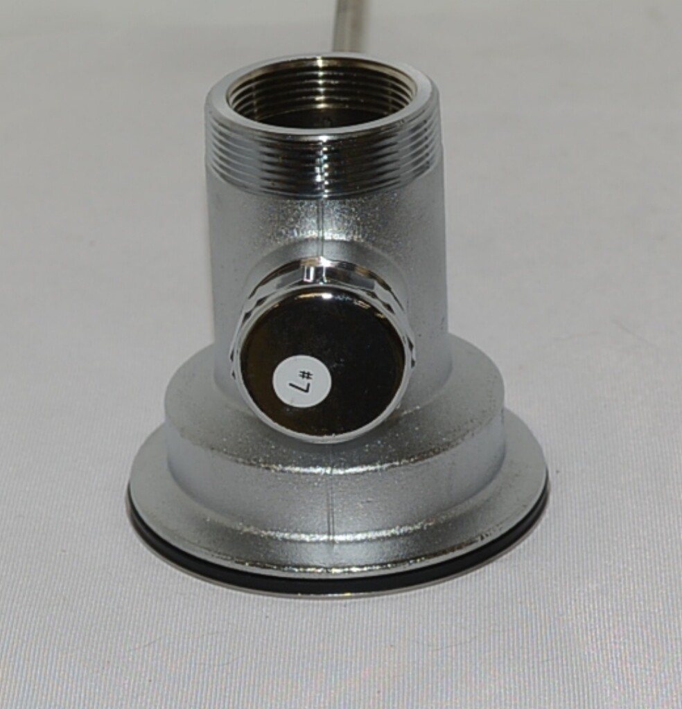 T S B3950 Waste Drain Valve Twist Handle 3-1/2" x 2" X 1-1/2" Adapter