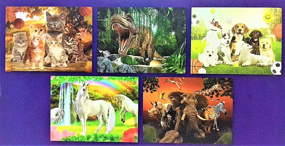 HIGH5 Puzzles Kinder 3D Puzzles Einhorn Katzen Hunde Dinosaurier Tiere Afrikas Elefant