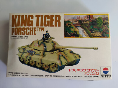 Nitto King Tiger / Königstiger Porsche Type 1:76