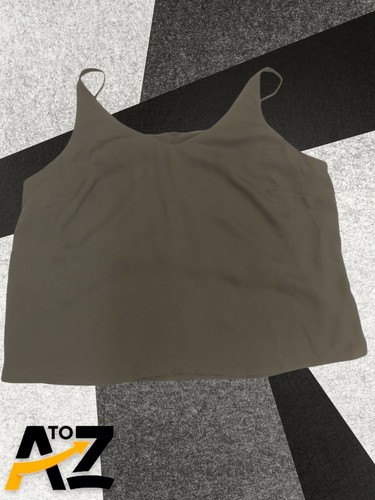plus size brown tank top