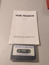 Picnic Paranoia Atari 400/800 16K Synapse Software Computer Cassette 1982 image