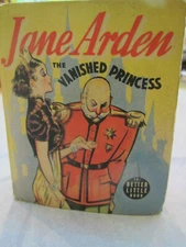 1938 The Better Little book #1498 "Jane arden-The Vanished Princess"