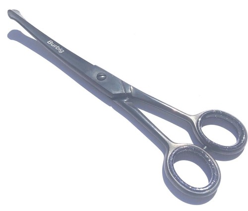 Seconds 4", 5.5" or 7" Dog Animal Grooming Curved Safety Scissors Blunt End - Picture 10 of 14