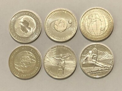 Deutschland 10  Euro Sport 2003 2004 2005 2006 2009 2010 2011 ADFGJ, AUSWAHL (S2
