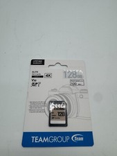 TeamGroup Elite SDXC UHS-I U3 V30 128 GB 100 MB/s Read Speed Flash Card