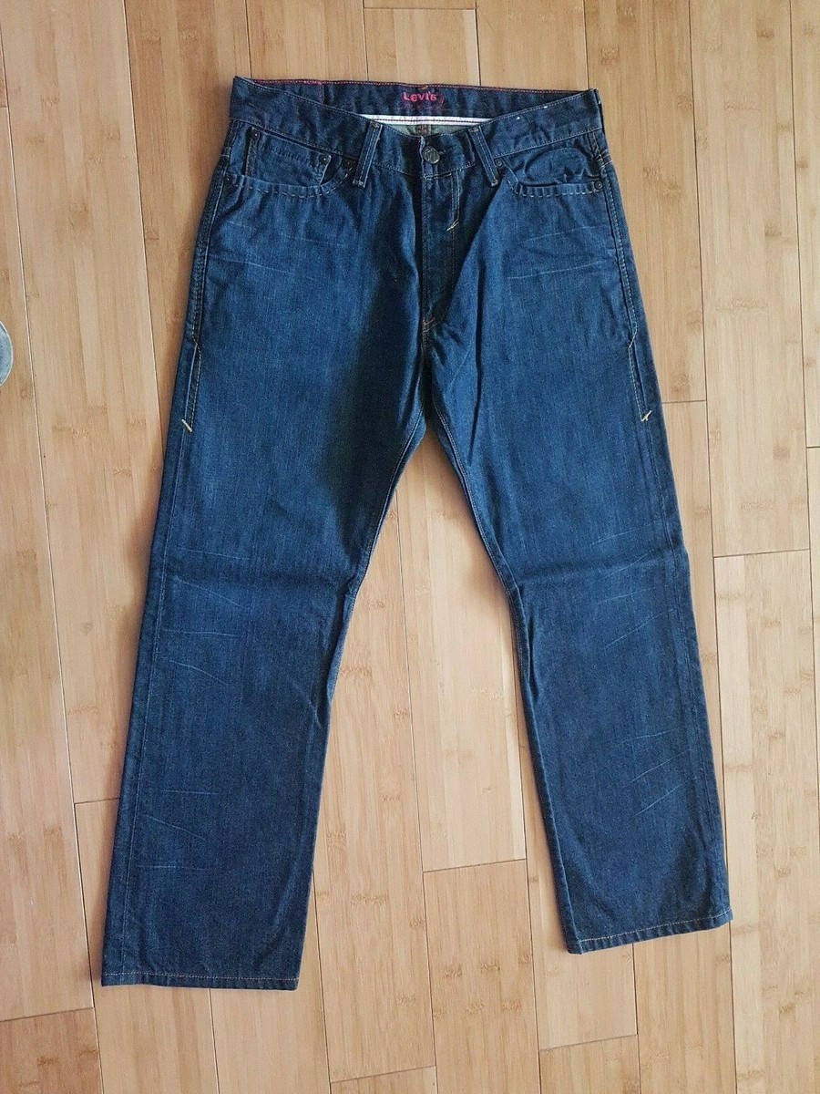 ミ*ヤ様 LEVI STRAUSS & CO. W33L30 Signature Levi Strauss Mens Straight Flex Jeans 33X30 Blue
