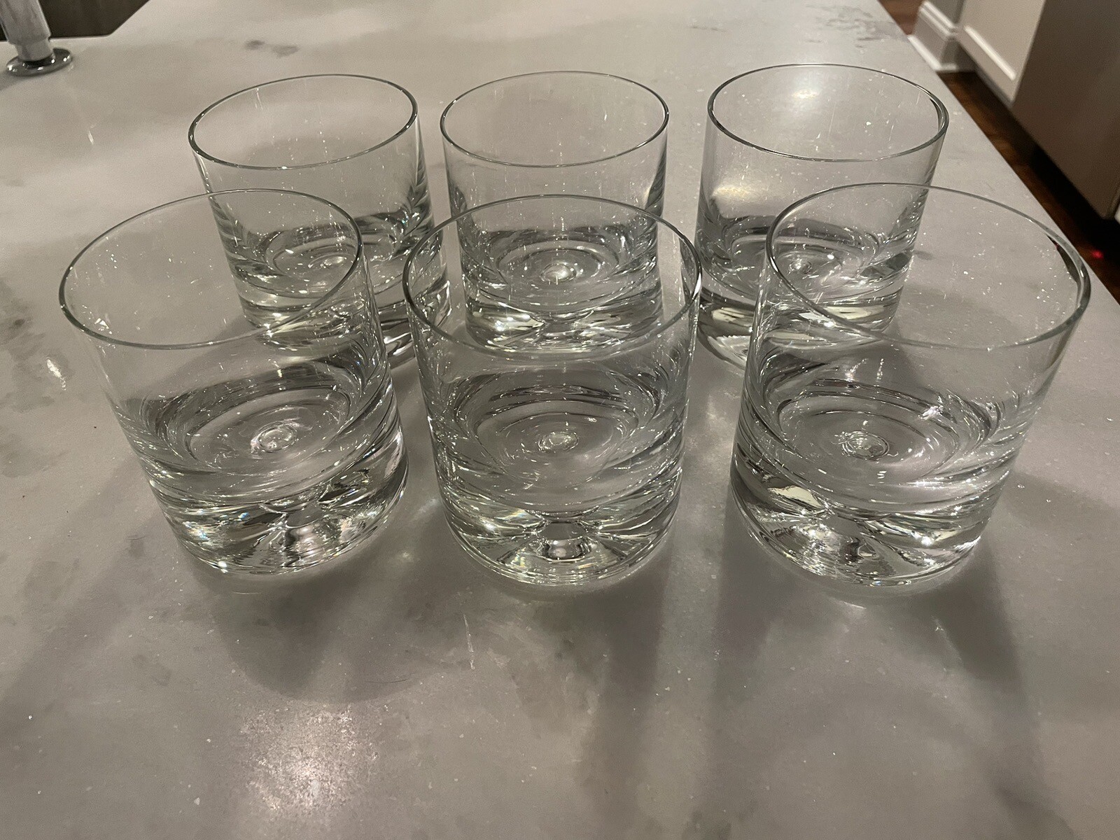 Crate & Barrel Krosno Double Old Fashioned Glasses Made In Poland eBay