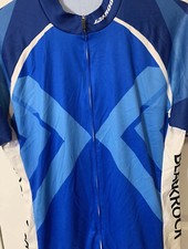 Jakroo BLACKROCK jersey Cycling bib Mens Size L Blue