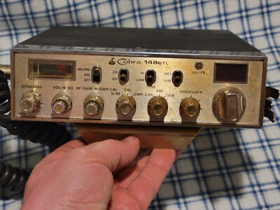 VINTAGE Cobra 148 GTL SSB CB Radio With Microphone May Work Selling As