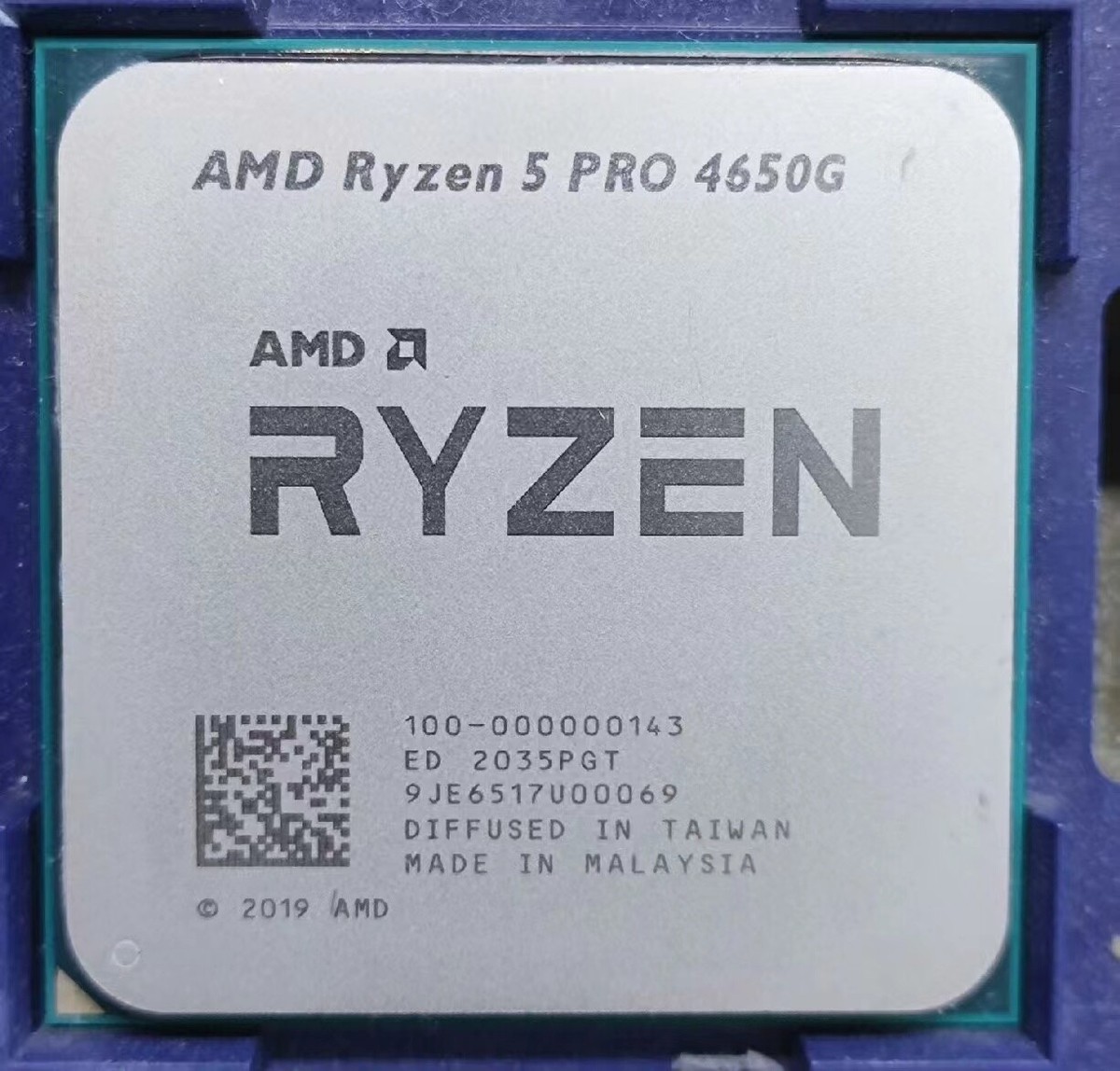 AMD RYZEN 7 5700G 4750G R5 5600GE Pro 4650G 3400G 2400GE R3 3200GE