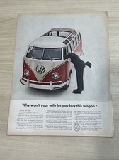 Volkswagen Station Wagon Why Wife Wont Let You Buy 1962 Vintage Print Ad Life
