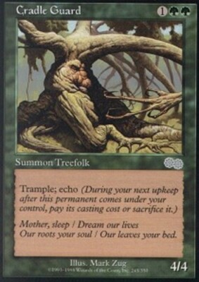 Cradle Guard x1 - Urza's Saga - Moderate Play, English - Urza's