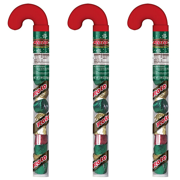 Lot of 3 Rolo Holiday Filled Candy Canes, 2.94oz eBay