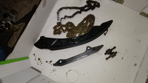 BMW e34 E36 m50 Steuerkette Spannschiene Timing chain gliding rail Kette Ketten