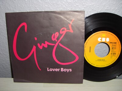 Schallplatte 7''/ GINGER ( LOVER BOYS / BABY YOU ) Vinyl 1981