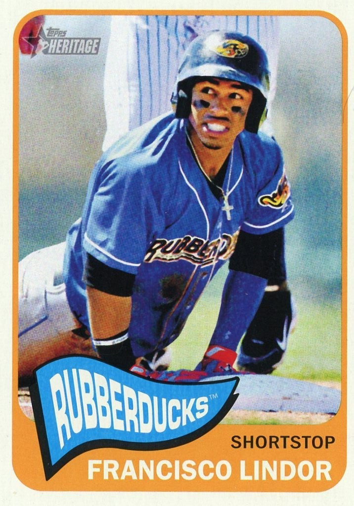 FRANCISCO LINDOR 2014 Topps Heritage Minors #40 Prospect New York Mets MINT