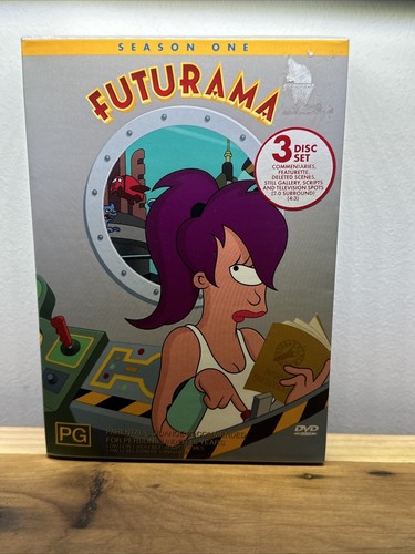 Futurama Season 1 One DVD 3-Disc Box Set PAL Region 4 PG Matt Groening - Picture 2 of 3